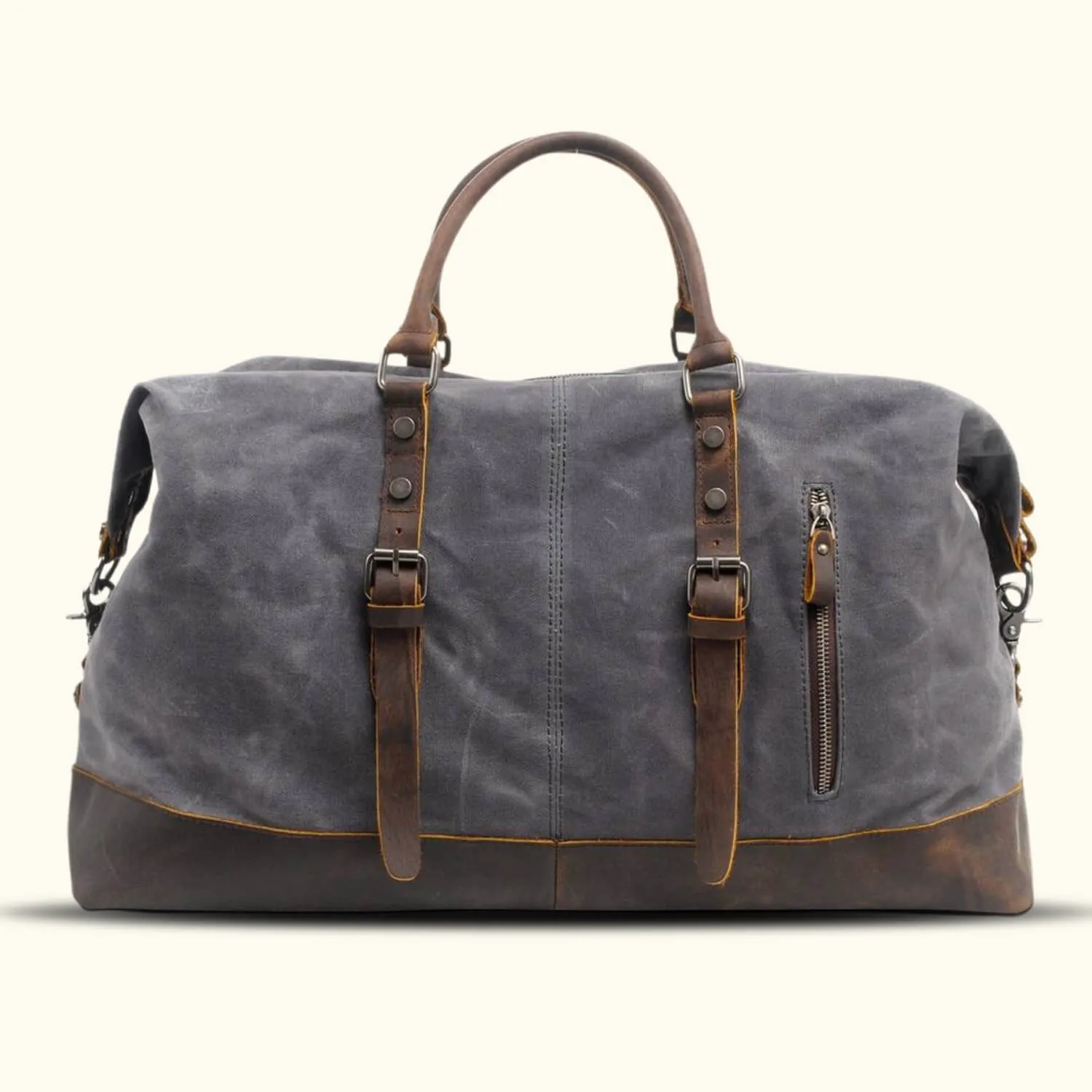 The Traveler's Haven - Waxed Canvas Carry on Bag