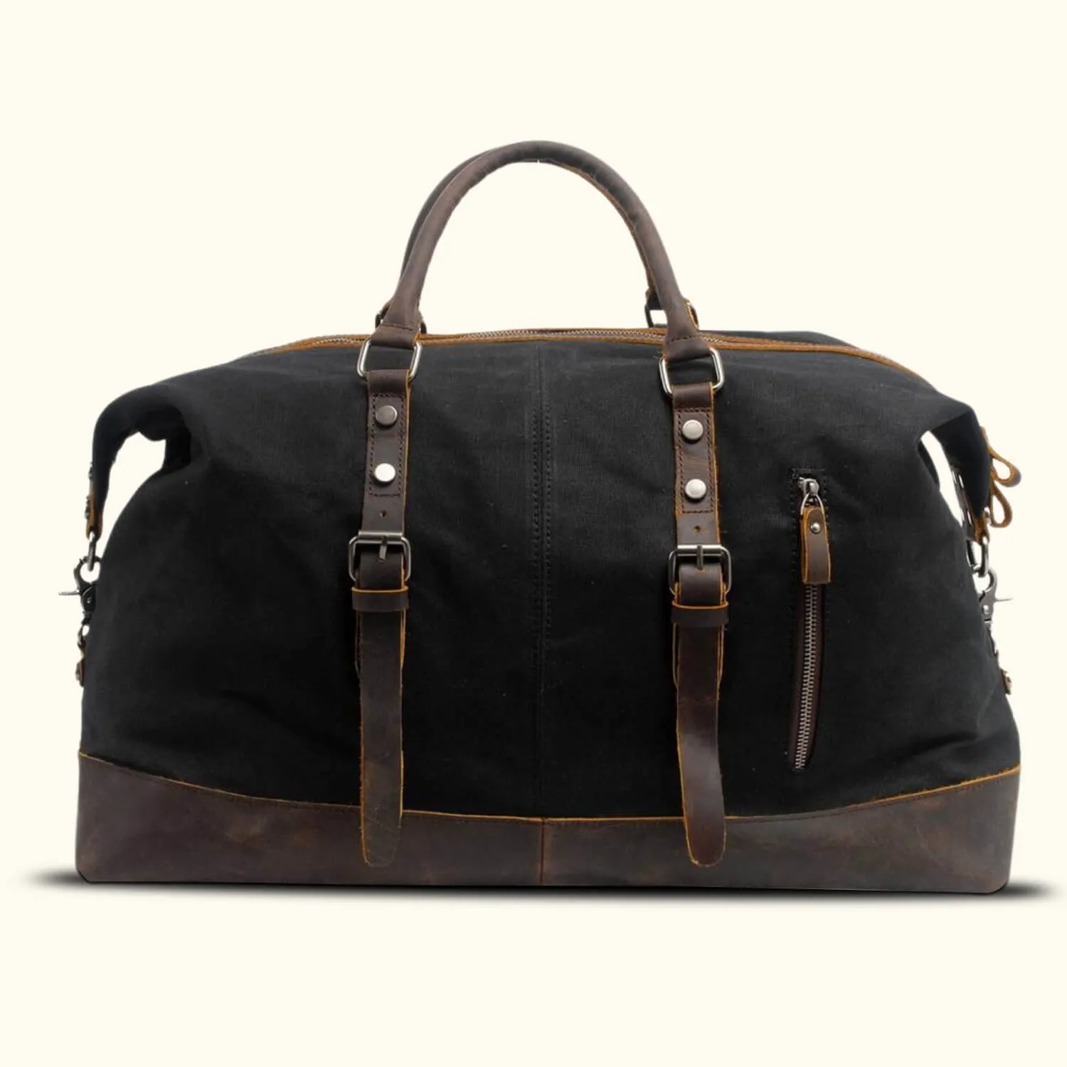 The Traveler's Haven - Waxed Canvas Carry on Bag