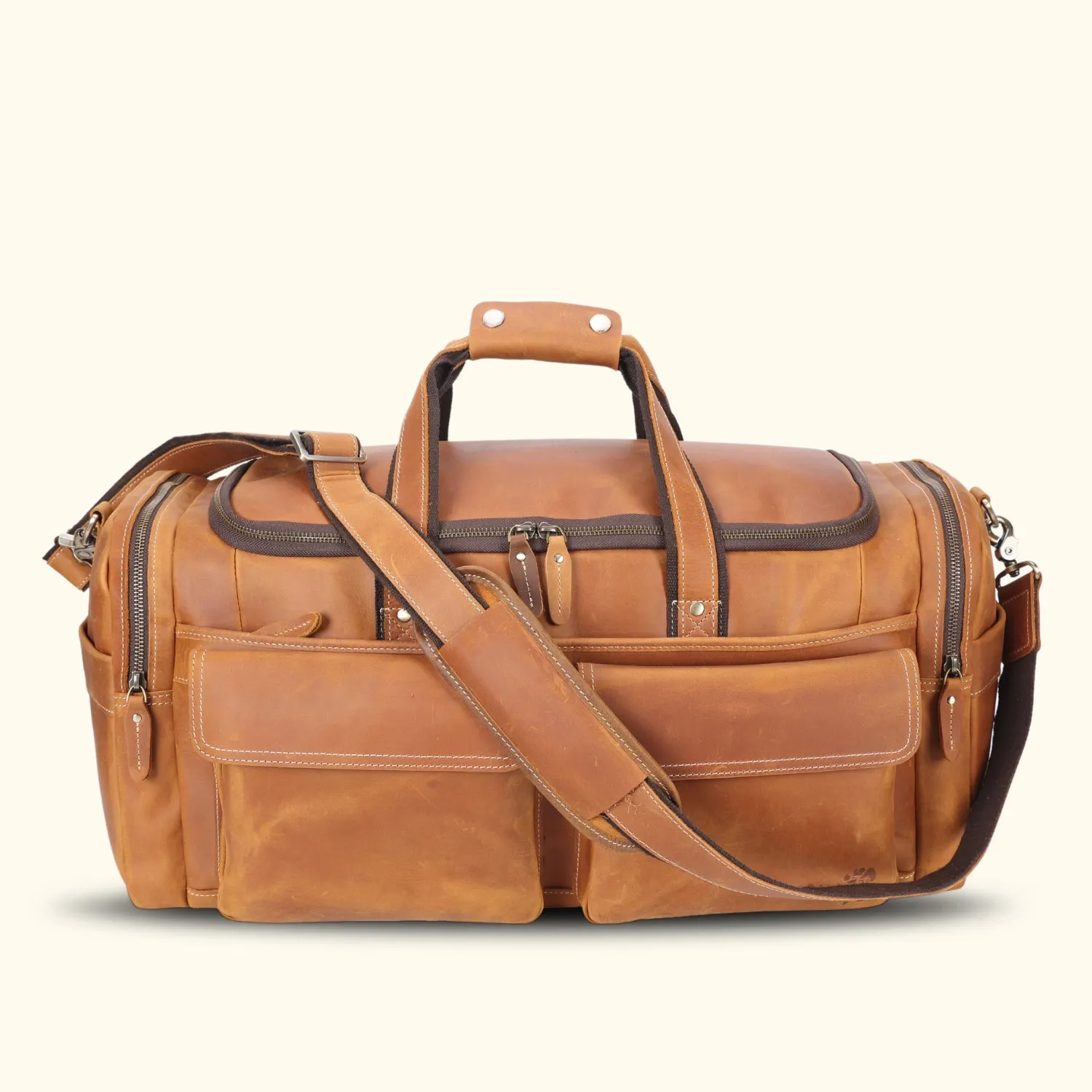 The Tusker - Leather Duffle Bag