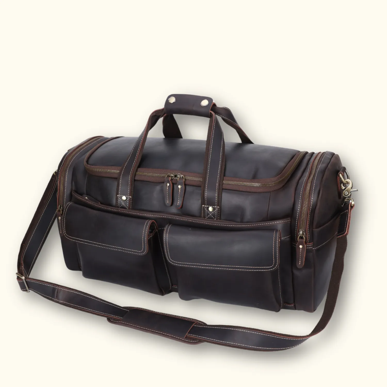 The Tusker - Leather Duffle Bag