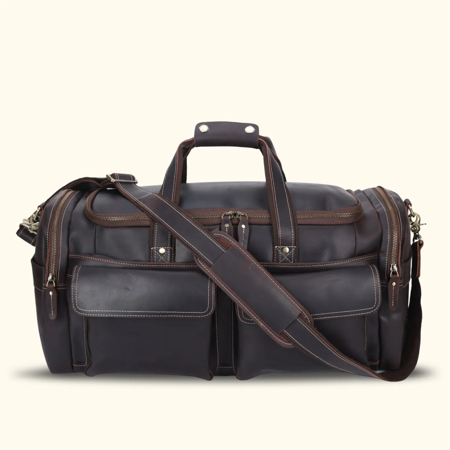 The Tusker - Leather Duffle Bag