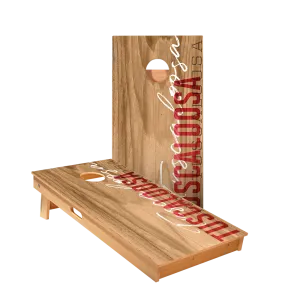 Tuscaloosa Campus Gameday Star Cornhole Boards