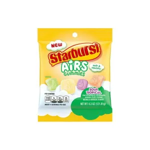 USA Starburst Air Gummies Sour Tropical Share Bag - 122g