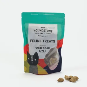 Wild Boar Liver Freeze-Dried Cat Treats, 1.5 oz Bag - All-Natural & Ethically Sourced, Made in USA