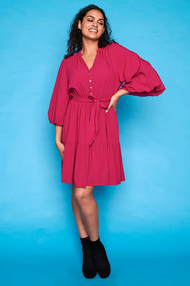 Zale Magenta Dress